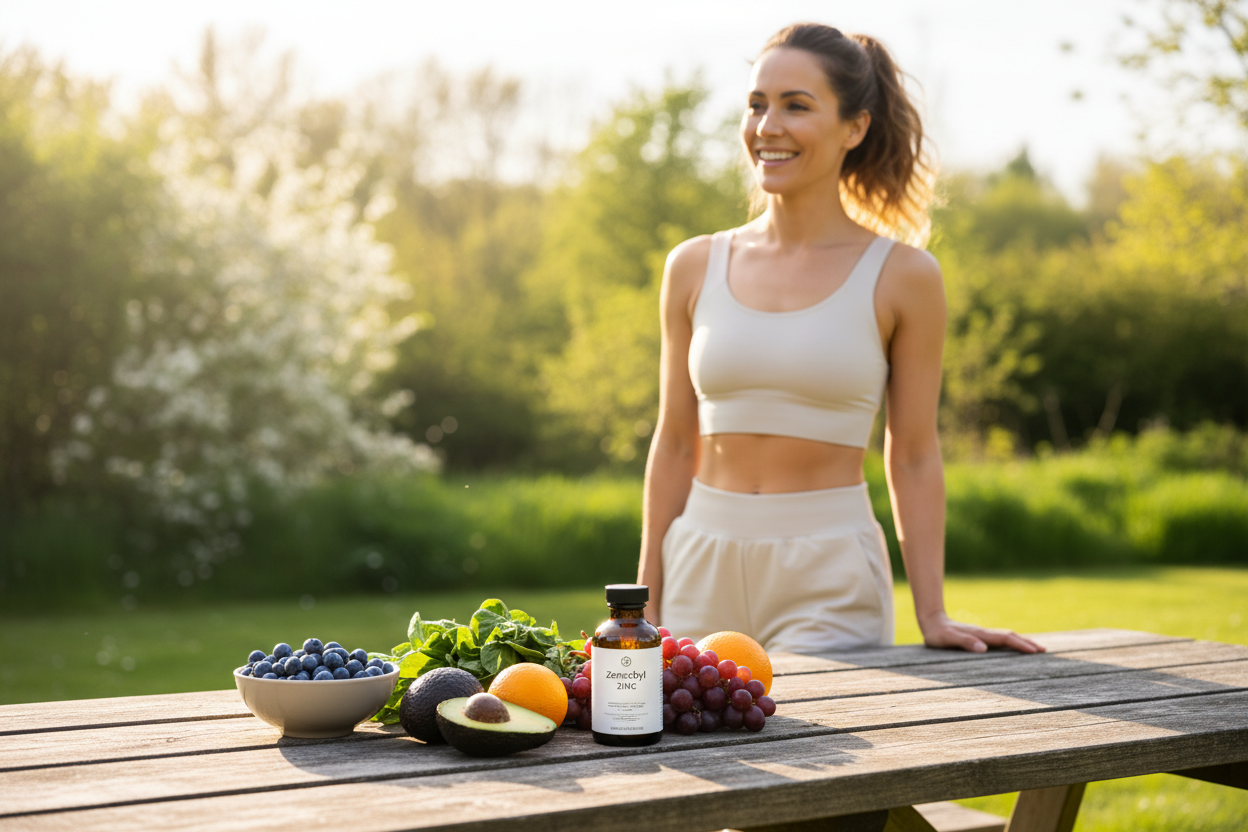 One Up Zinc Picolinate lifestyle